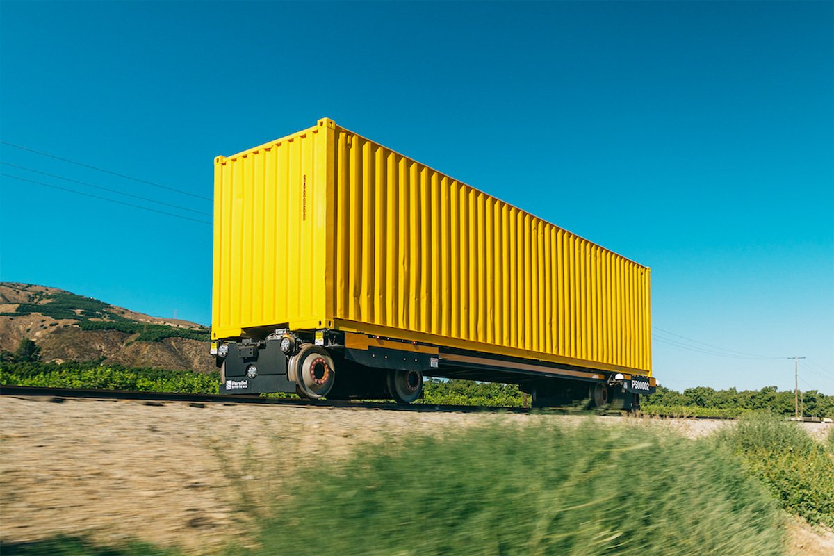 Parallel Systems Autonomous-Electric Rail Freight Platoon Range