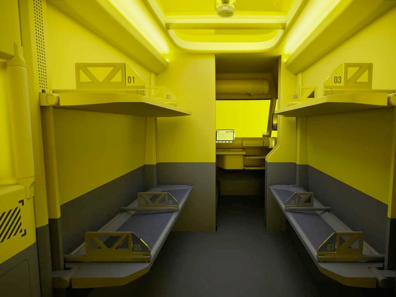 Renault Estafette Electric Cargo Van Concept Loading Area