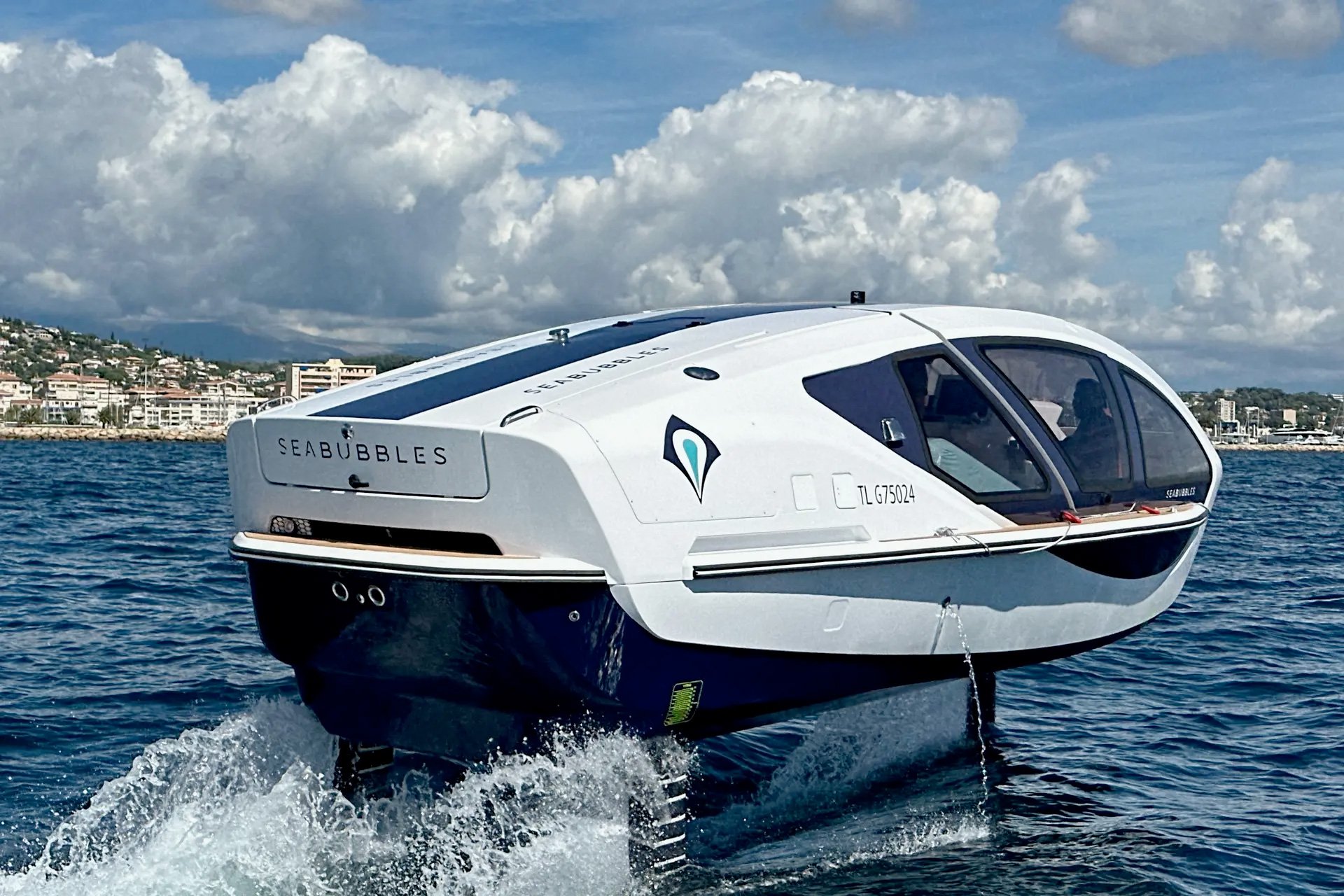SeaBubbles Smart Bubble Fly-by-Wire Steering