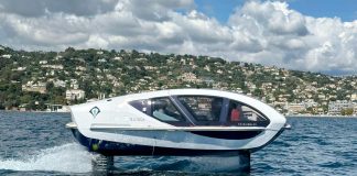 SeaBubbles Smart Bubble e-Hydrofoil Water Taxi