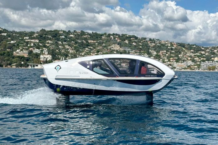 SeaBubbles Smart Bubble e-Hydrofoil Water Taxi