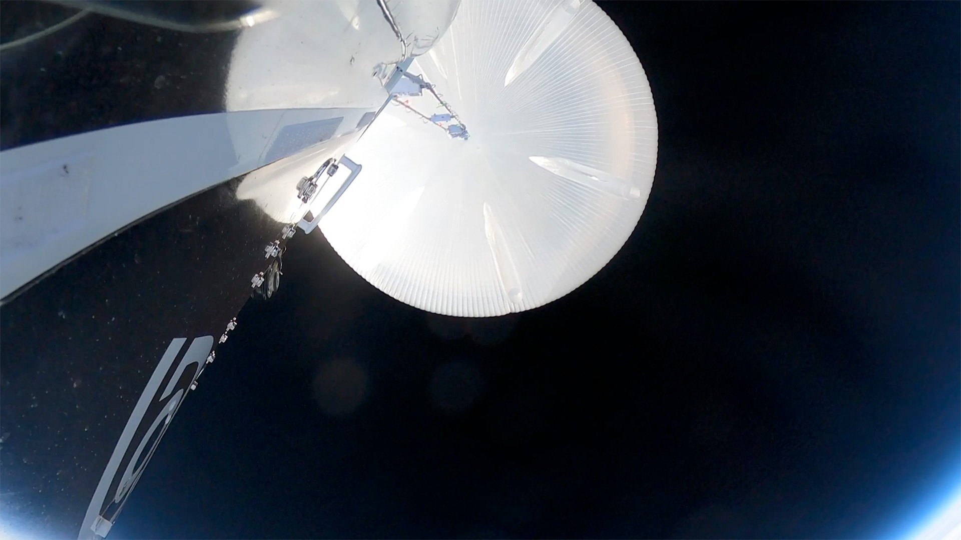 Spaceship Neptune Excelsior Balloon View