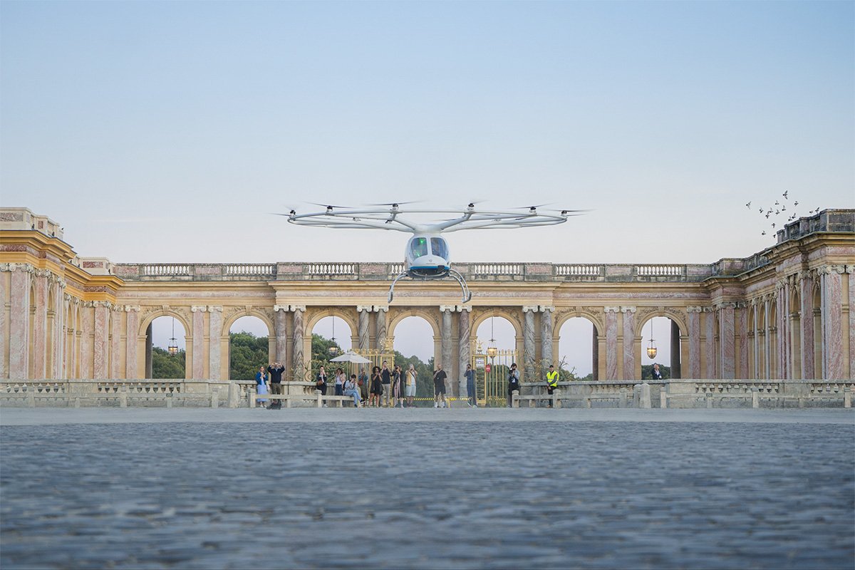 Volocopter VoloCity eVTOL Air Taxi Palace of Versailles