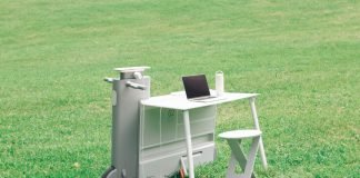 Worknic Portable Desk Picnic-like Workspace