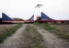 World-first Bike Flip on Moving Train