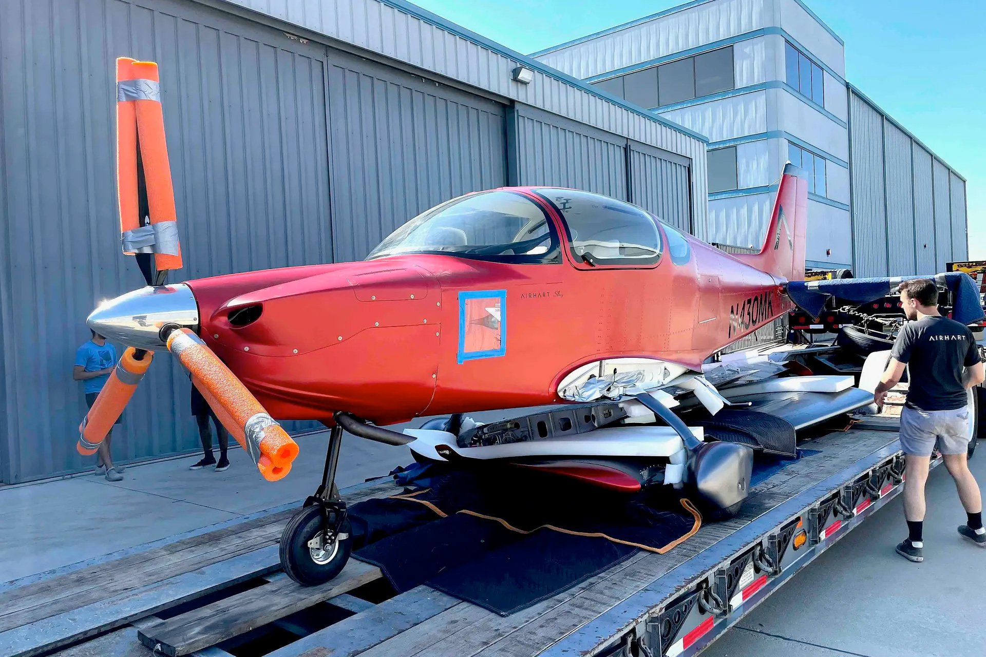 Airhart Sling Simplified Personal Aircraft Prototype