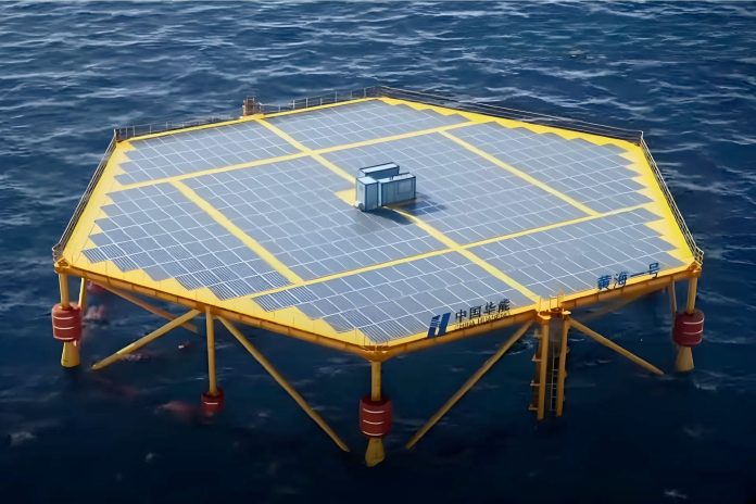 Huaneng Wave-resistant PV Platform Offshore Solar