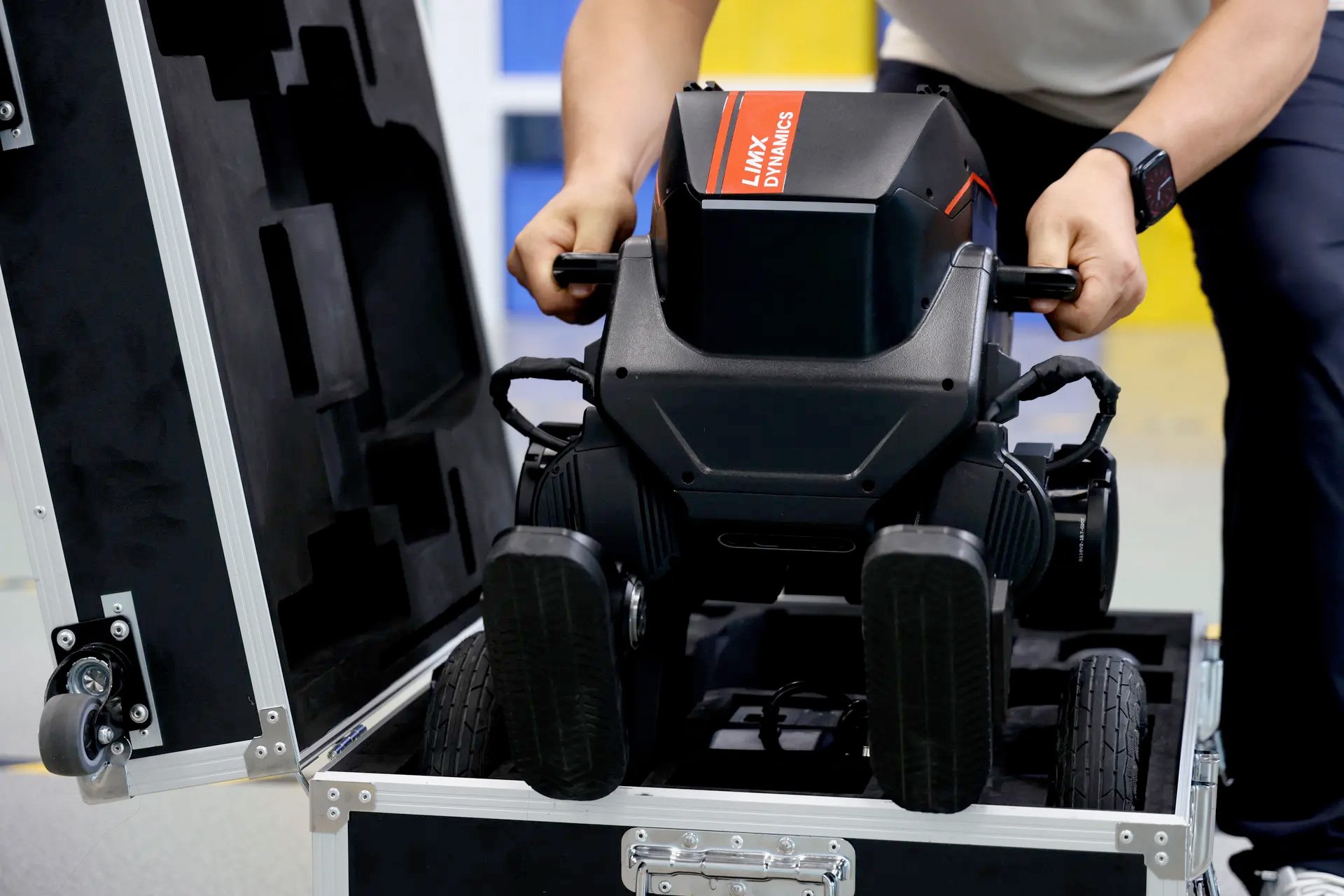 LimX Dynamics Tron 1 Multi-modal Biped Robot Box