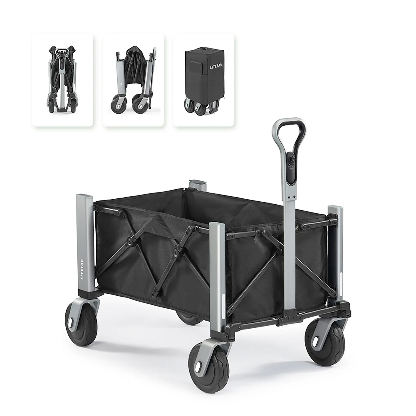 Litefar Orion Remote-controlled Motorized Smart Wagon Foldable