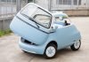 Microlino Spiaggina Cute Bubble Car Fabric Sunroof