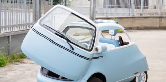 Microlino Spiaggina Cute Bubble Car Fabric Sunroof