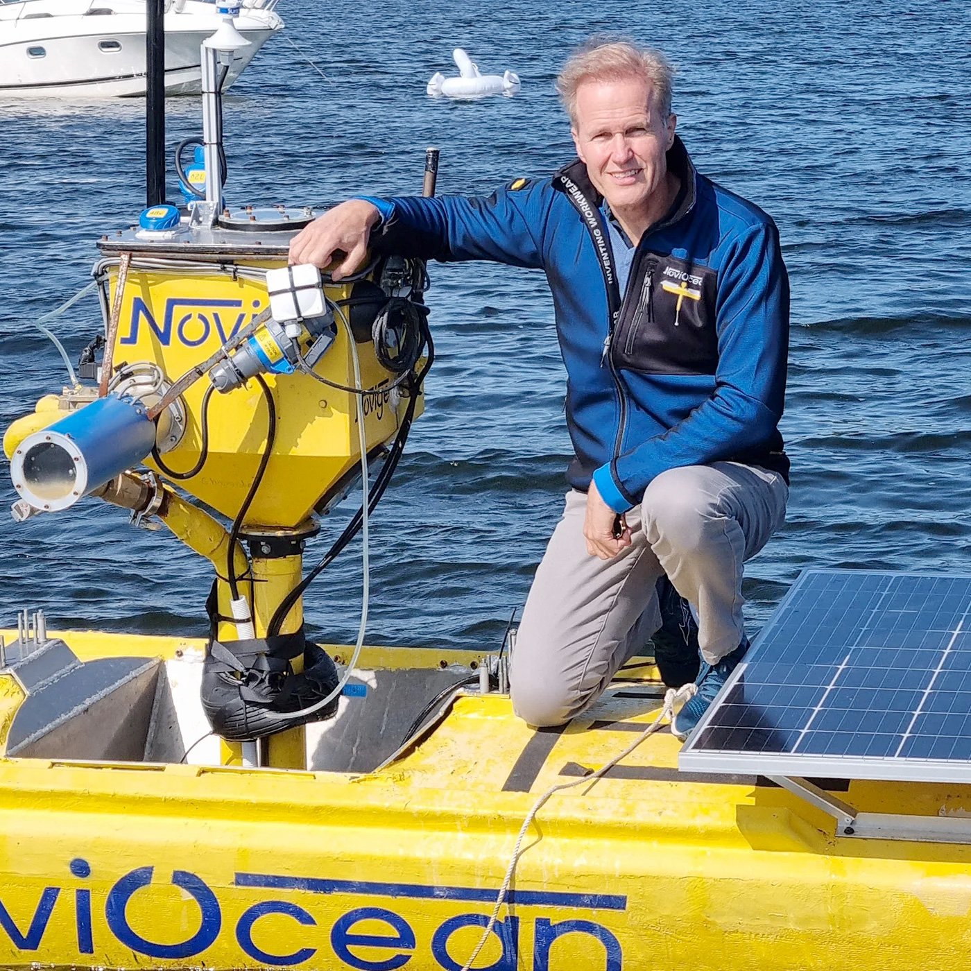NoviOcean Novige Hybrid Wave Wind Solar Plant CEO Jan Skoldhammer