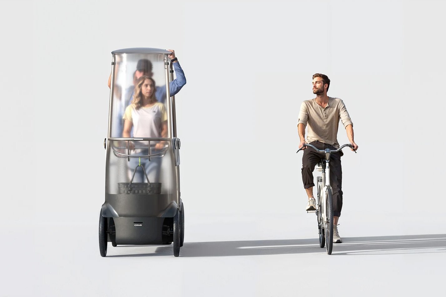 OMI Hop Autonomous Driverless Scooter Compact