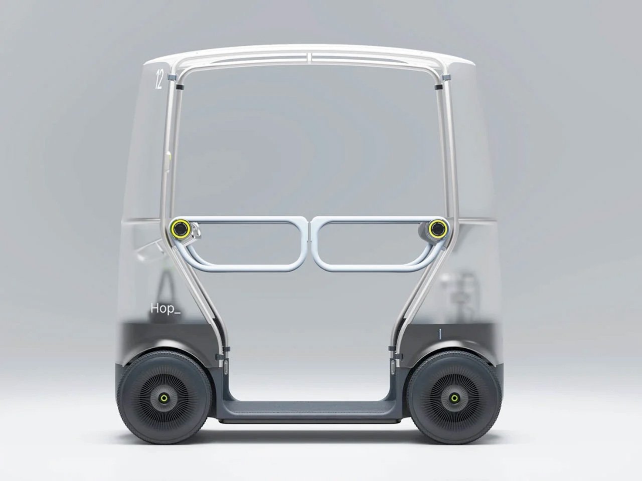 OMI Hop Autonomous Driverless Scooter Open Frame