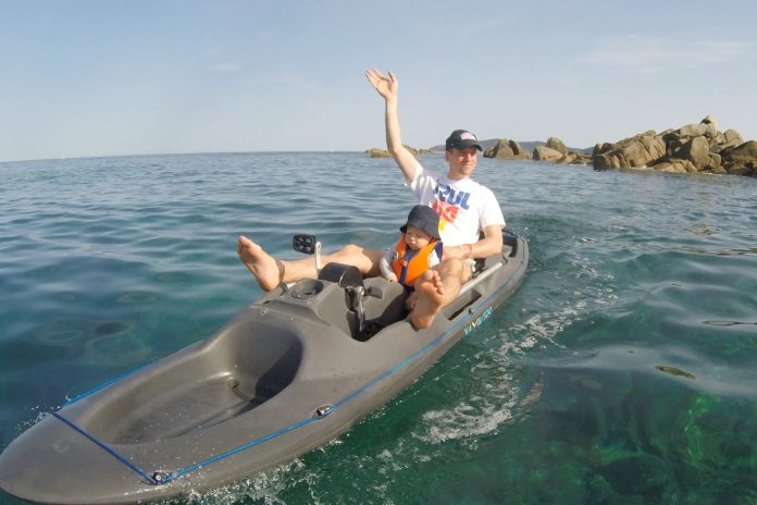 Pedayak Electric Hybrid-drive Kayak