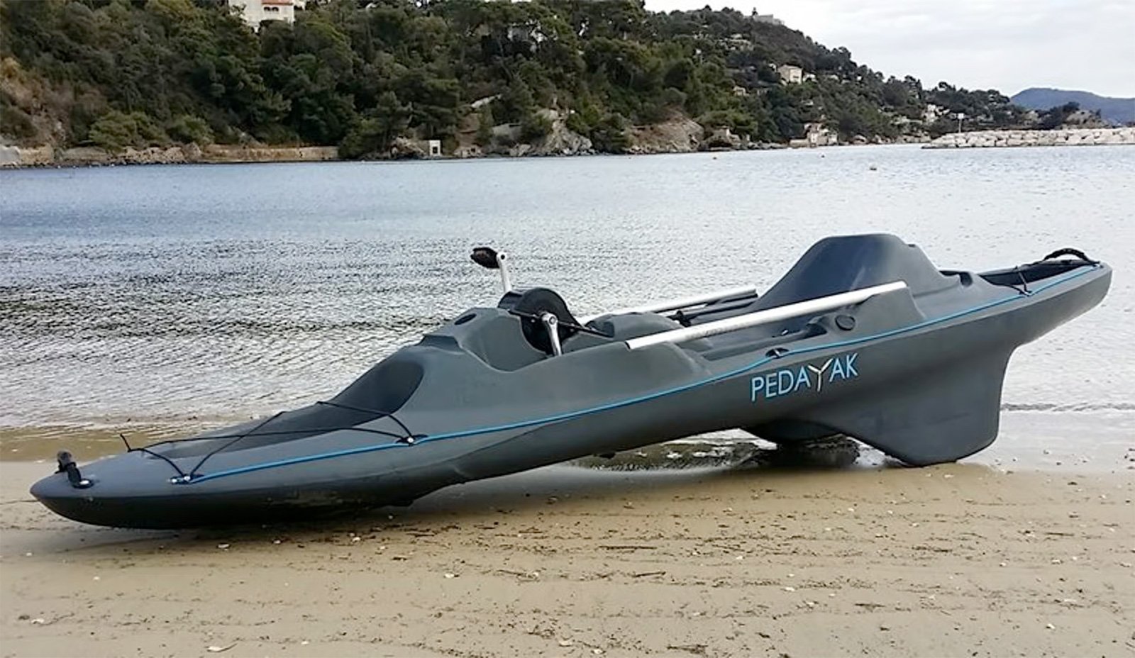 Pedayak Electric Hybrid-drive Kayak Side Fins
