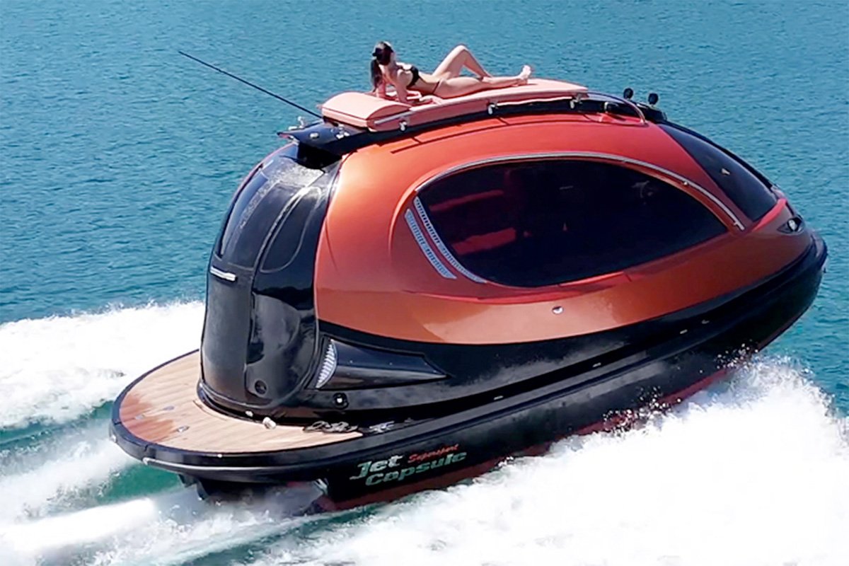 Pierpaolo Lazzarini Hyper-Sport Jet Capsule Cruising