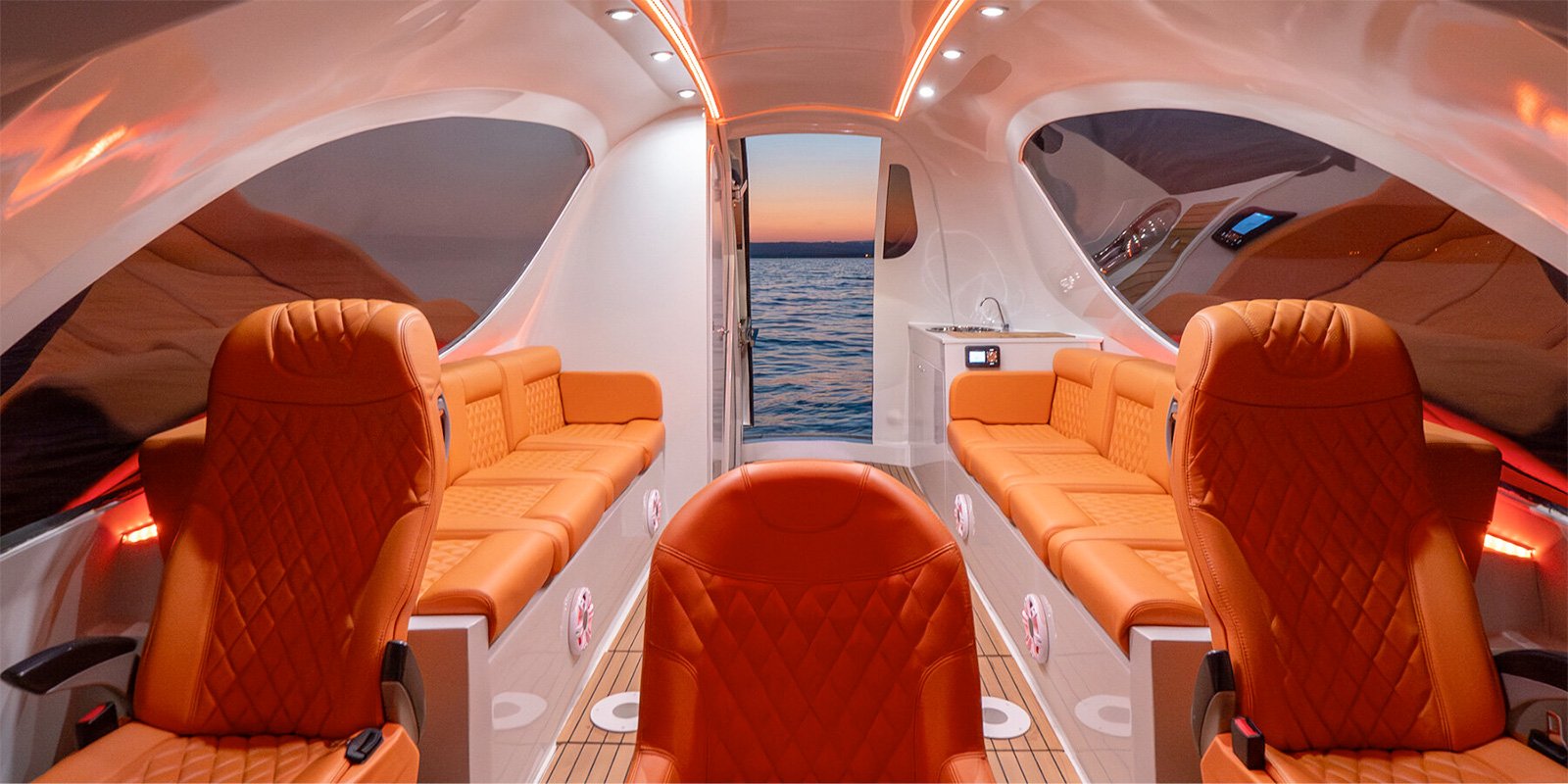 Pierpaolo Lazzarini Hyper-Sport Jet Capsule Interior