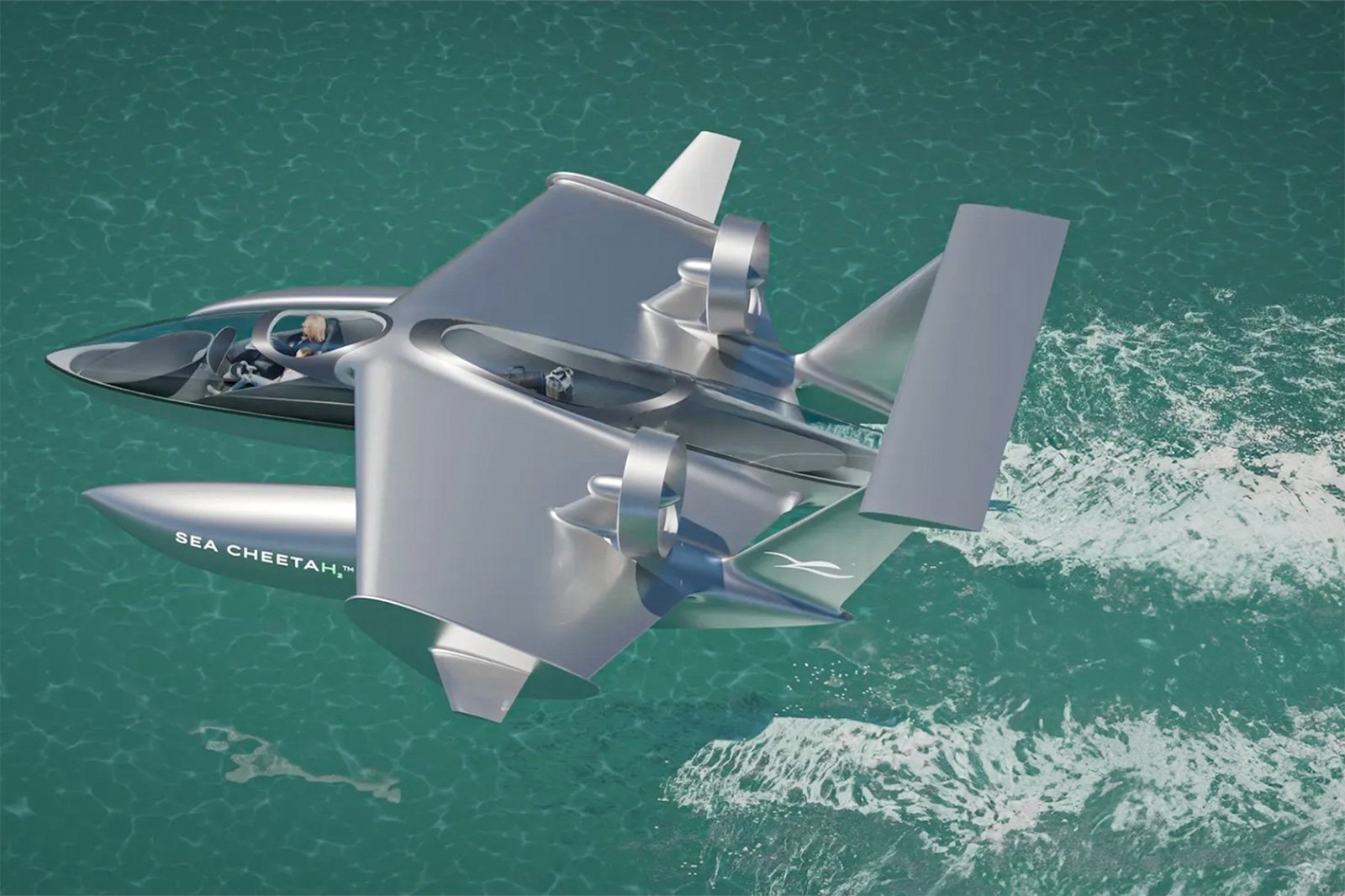 See Cheetah Wing-in-ground Effect Aircraft How it Works