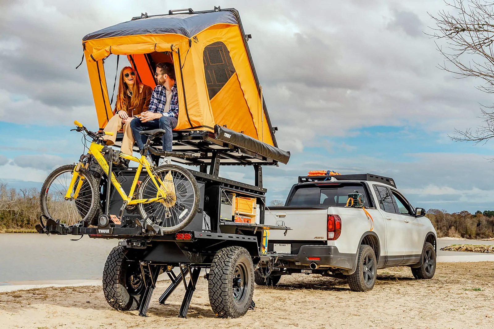 Taxa Outdoors Woolly Bear Trailer Towed