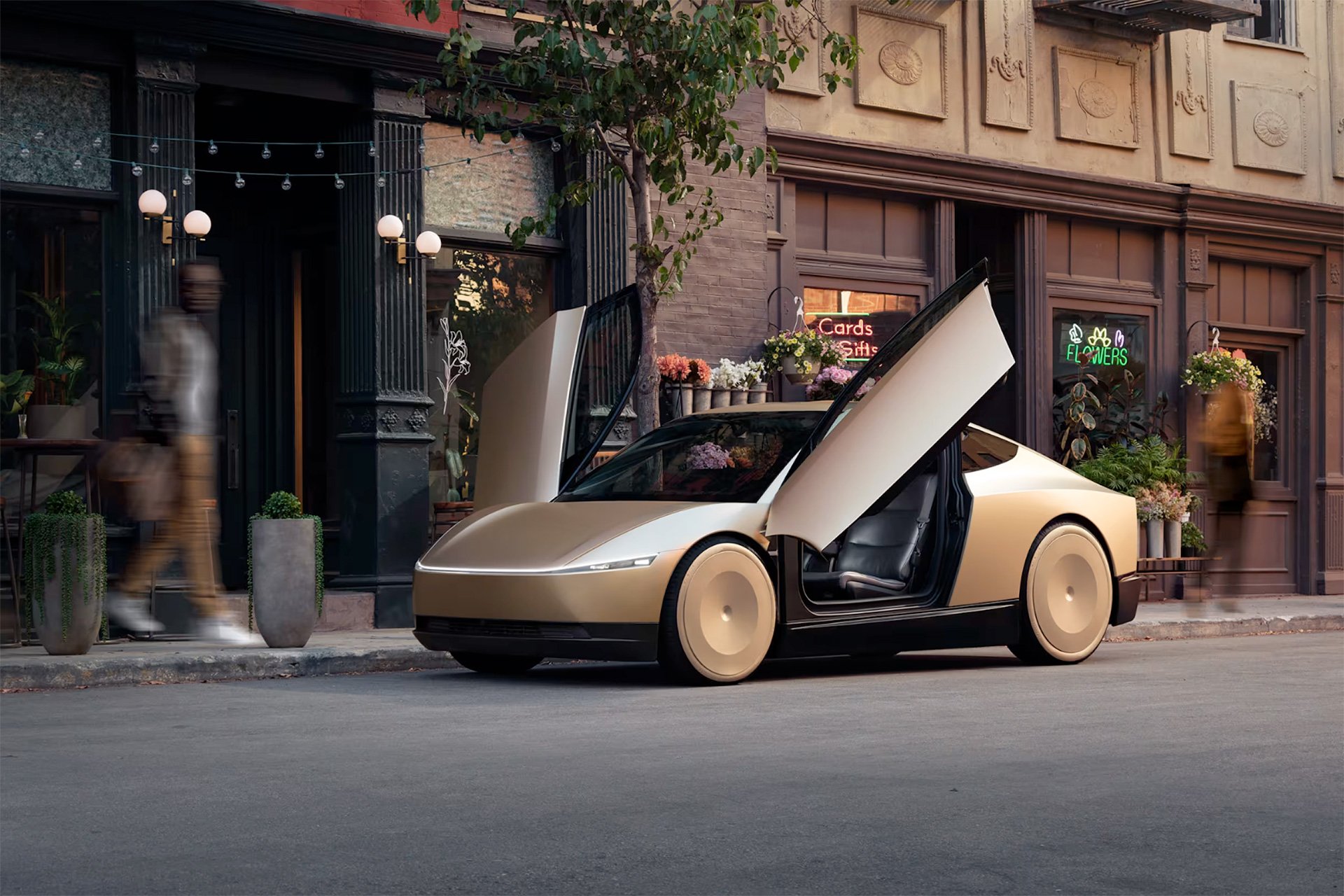 Tesla Cybercab Robotaxi 'We, Robot' Event