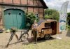 iwoody eBike-towable Wooden Trailer
