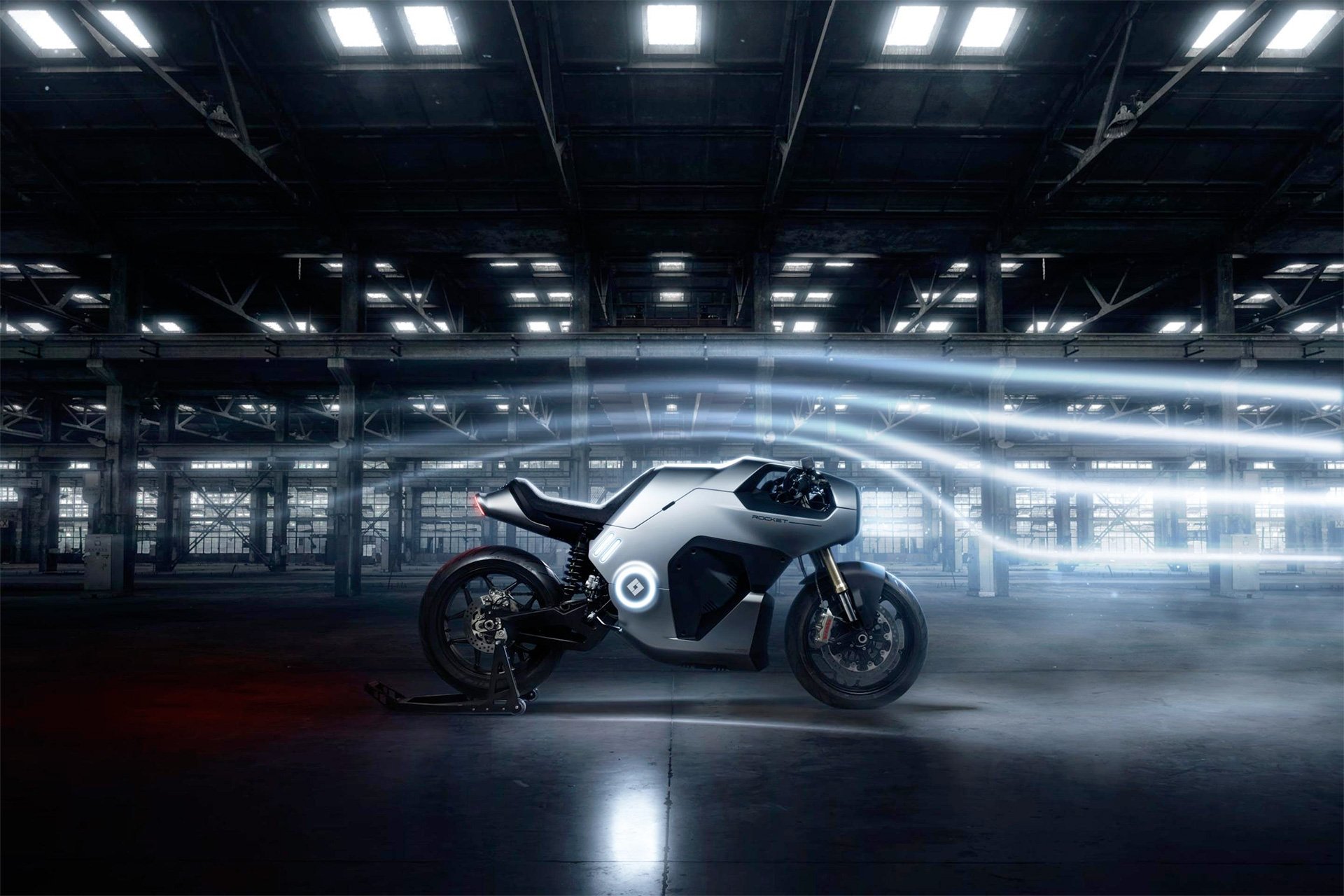 EyeLights Electric Rocket One Motorbike Build