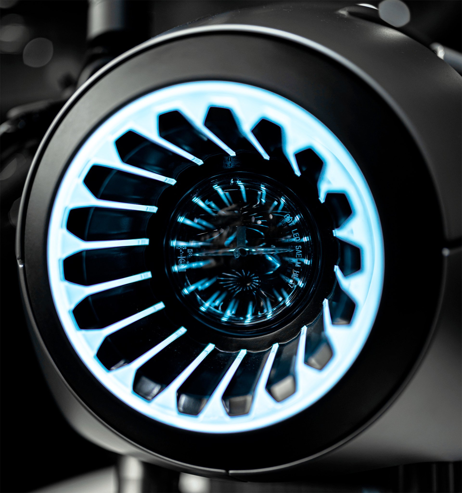 EyeLights Electric Rocket One Motorbike LED Headlamp