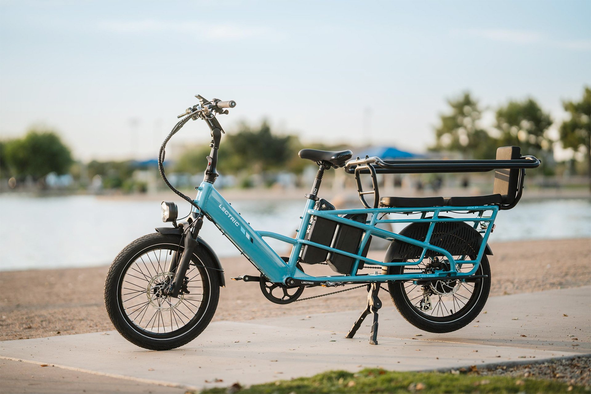 Lectric XPedition 2.0 Cargo eBike Seating