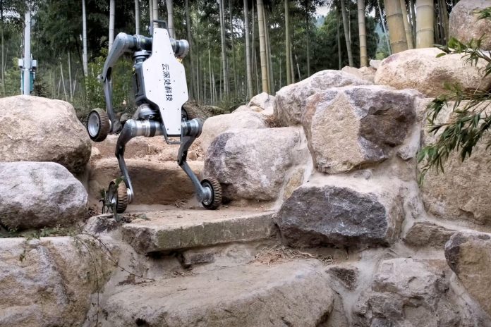 Lynx All-terrain Wheeled Robodog
