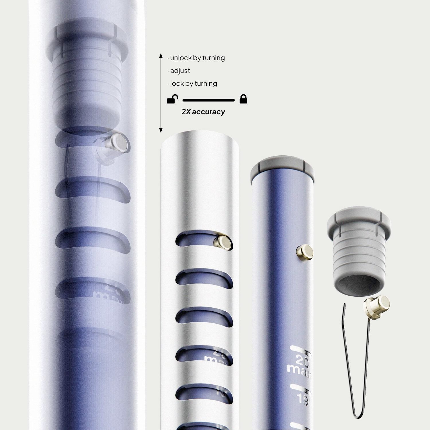 Pedestrian Walking Aid Adjustment