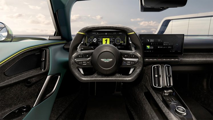 Aston Martin Valhalla Supercar Cockpit