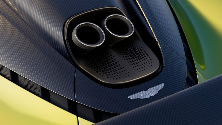 Aston Martin Valhalla Supercar Exhaust Tips