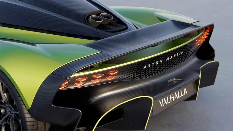 Aston Martin Valhalla Supercar Rear