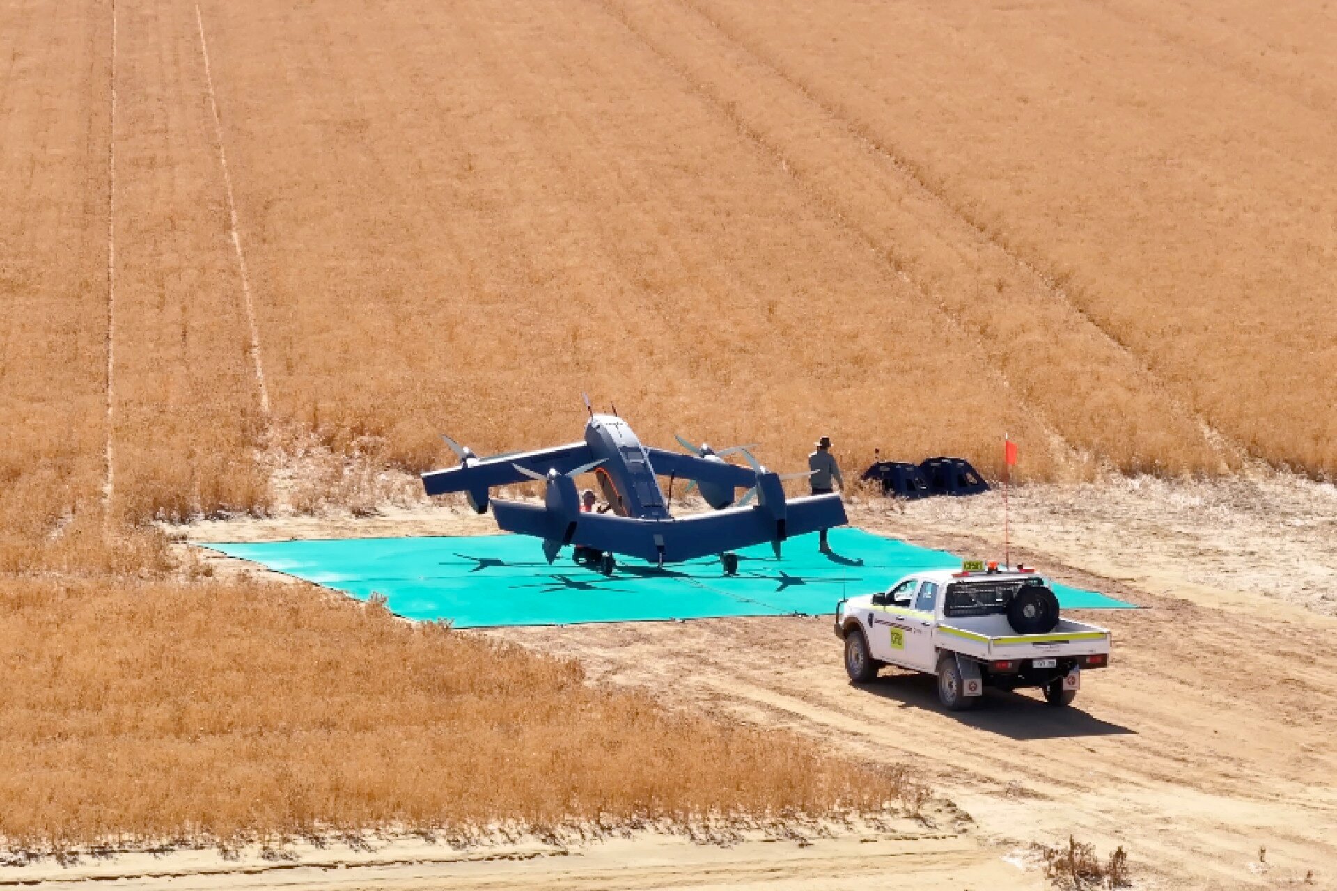 BAE Systems STRIX VTOL Takeoff Pad