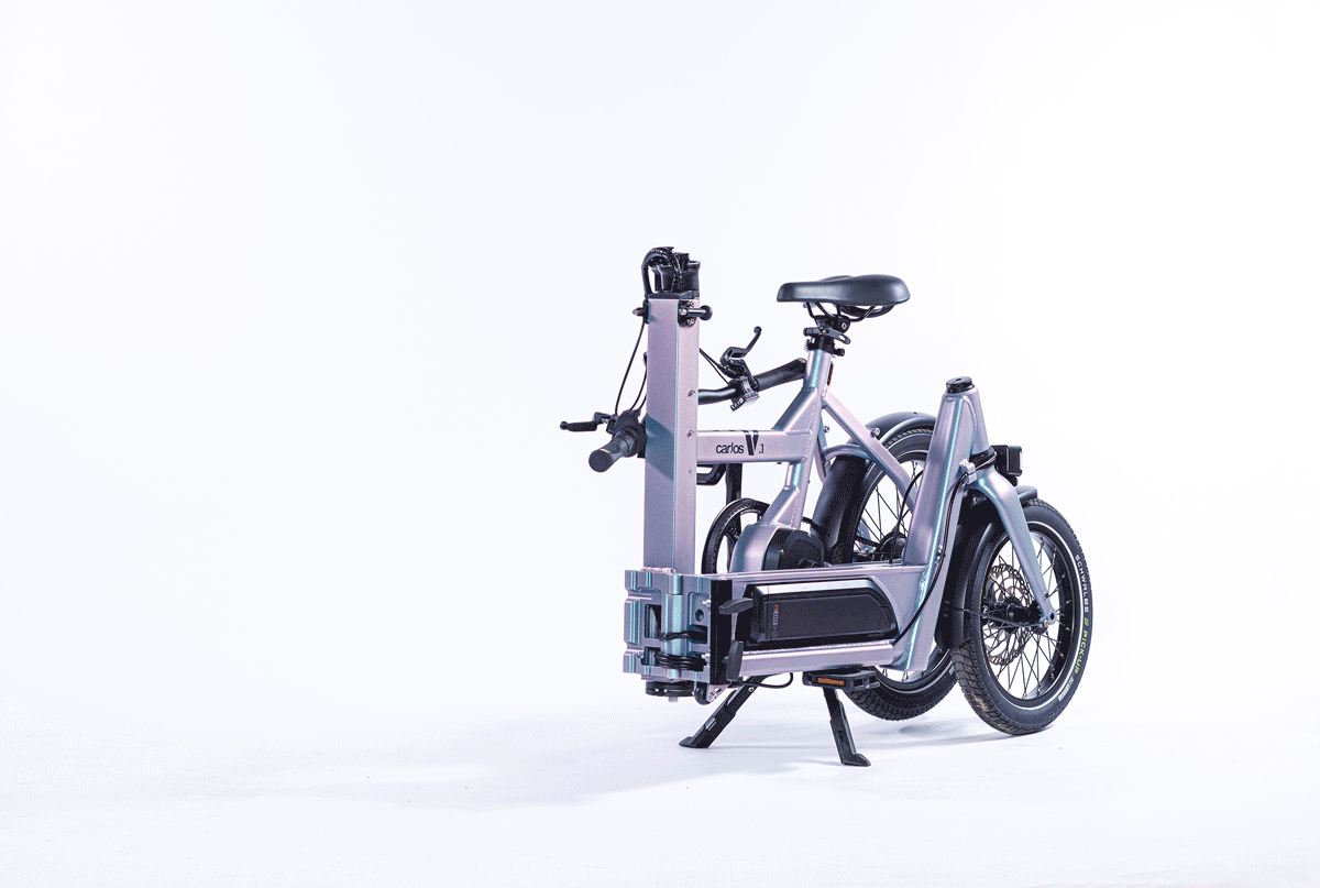CarLos V1 Front-loading Folding Cargo eBike