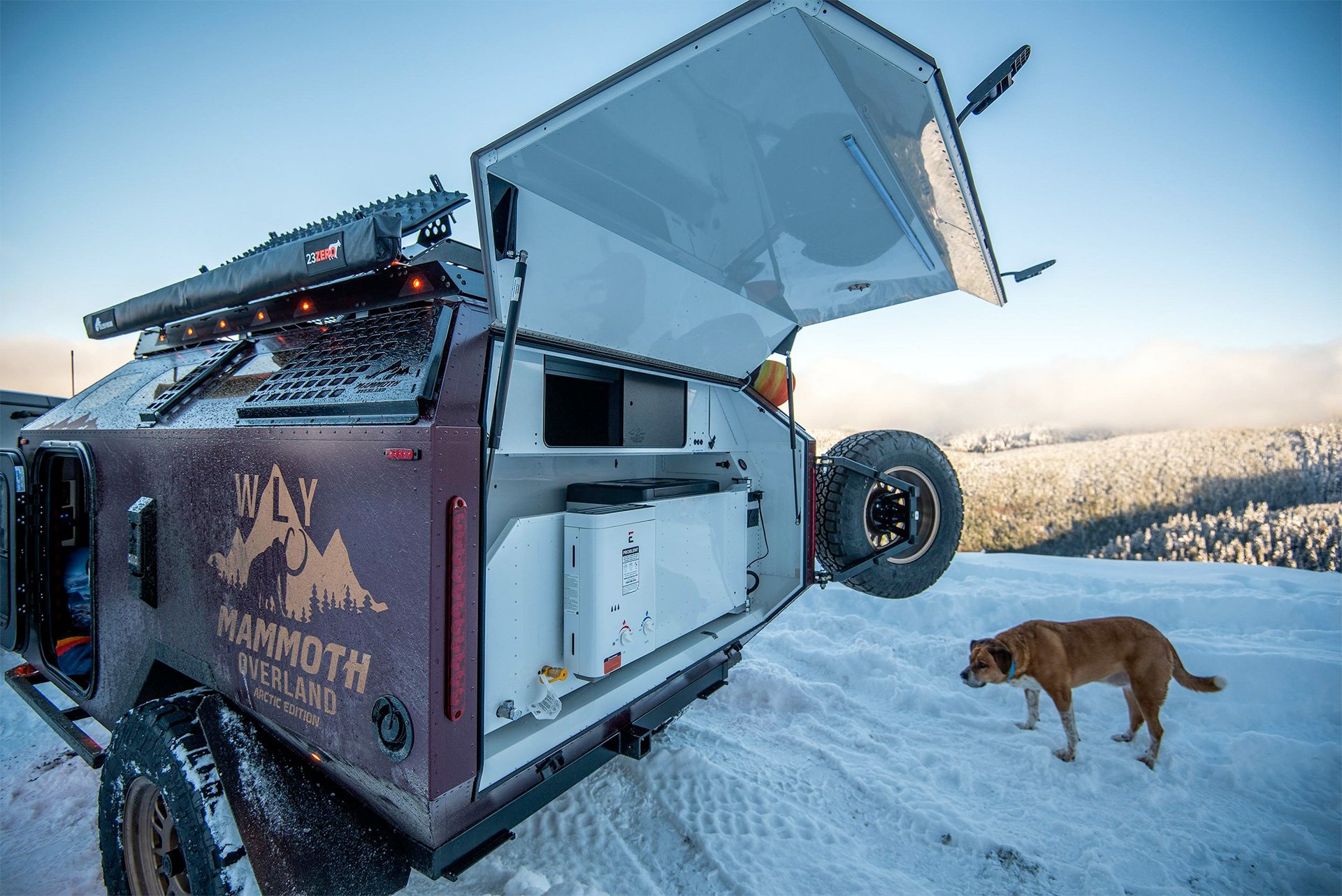 Mammoth Overland WLY Camper Outdoor Kitchen Annex