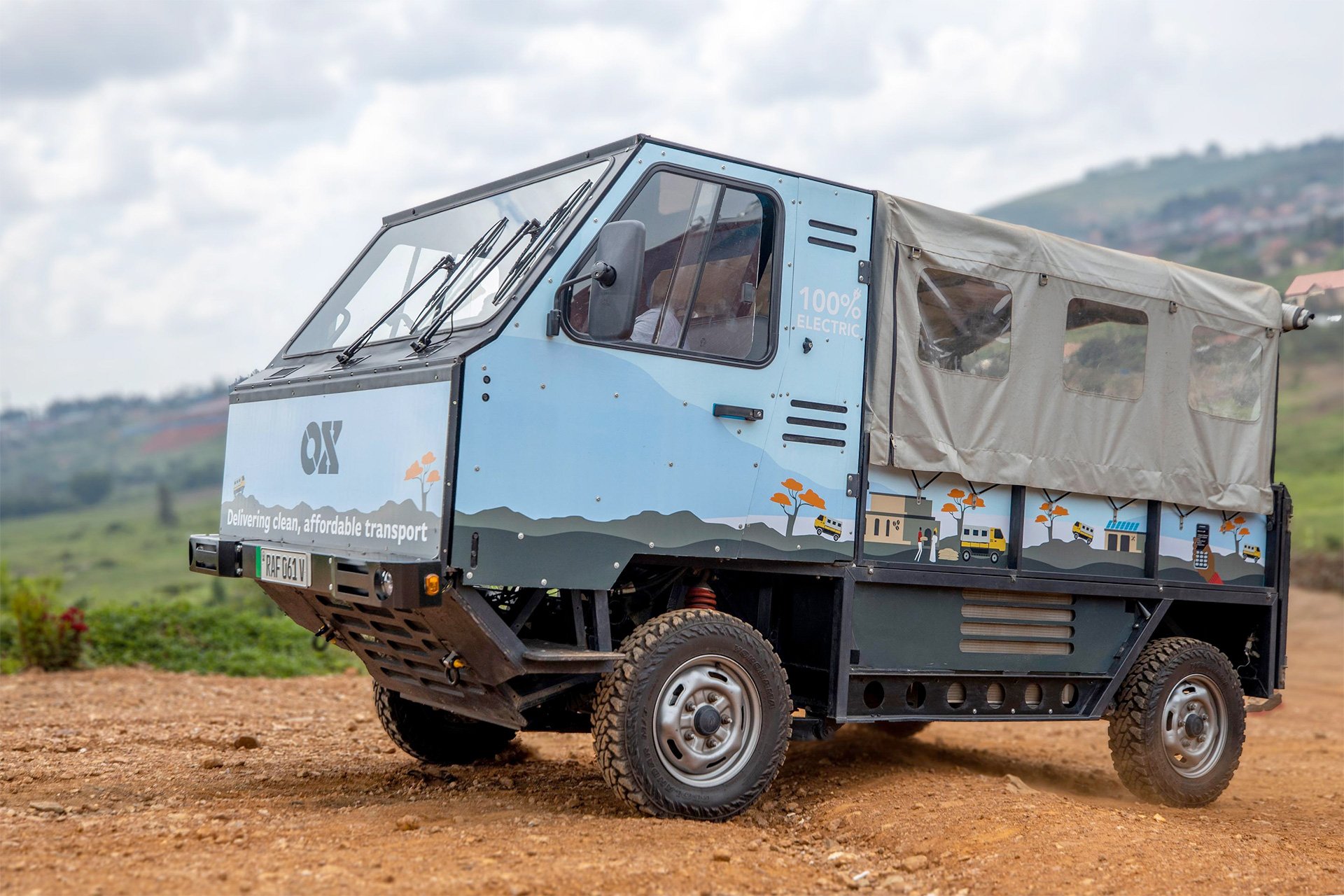 Ox Truck Flatpack Electric Mini-truck Franchise Deal
