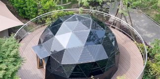 PowerDome Solar-powered Tent