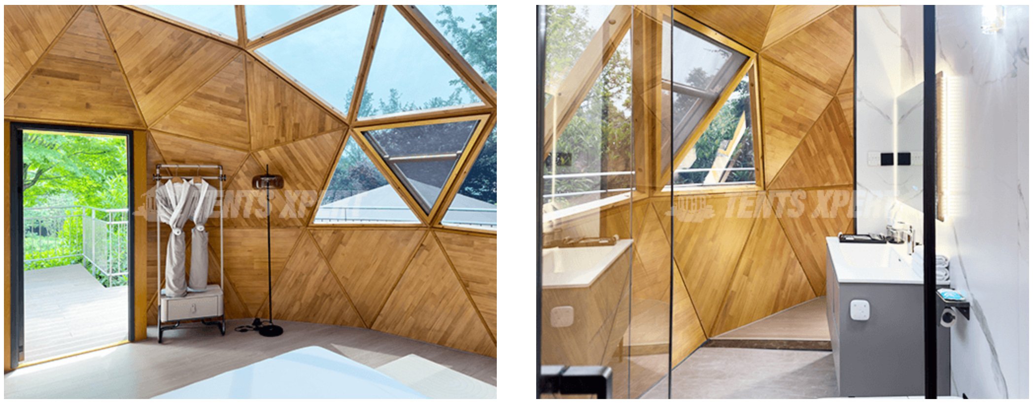 PowerDome Solar-powered Tent Bath