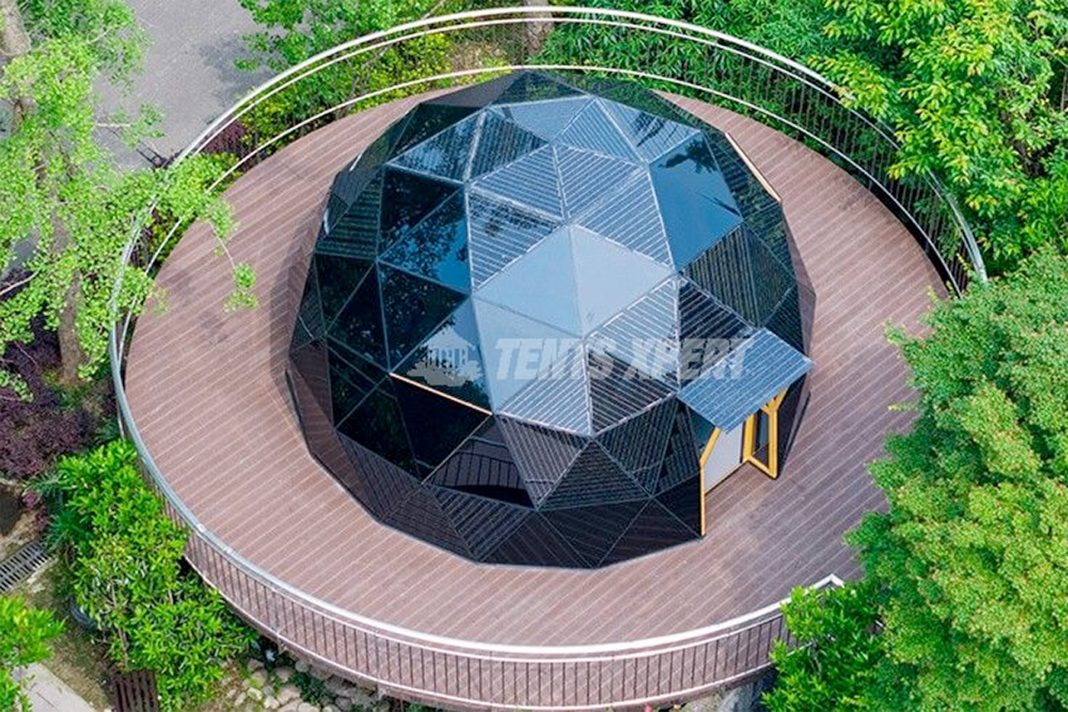 Fresh Look at Solar Powered Glamping Tent Offers Sustainable Off Grid Living