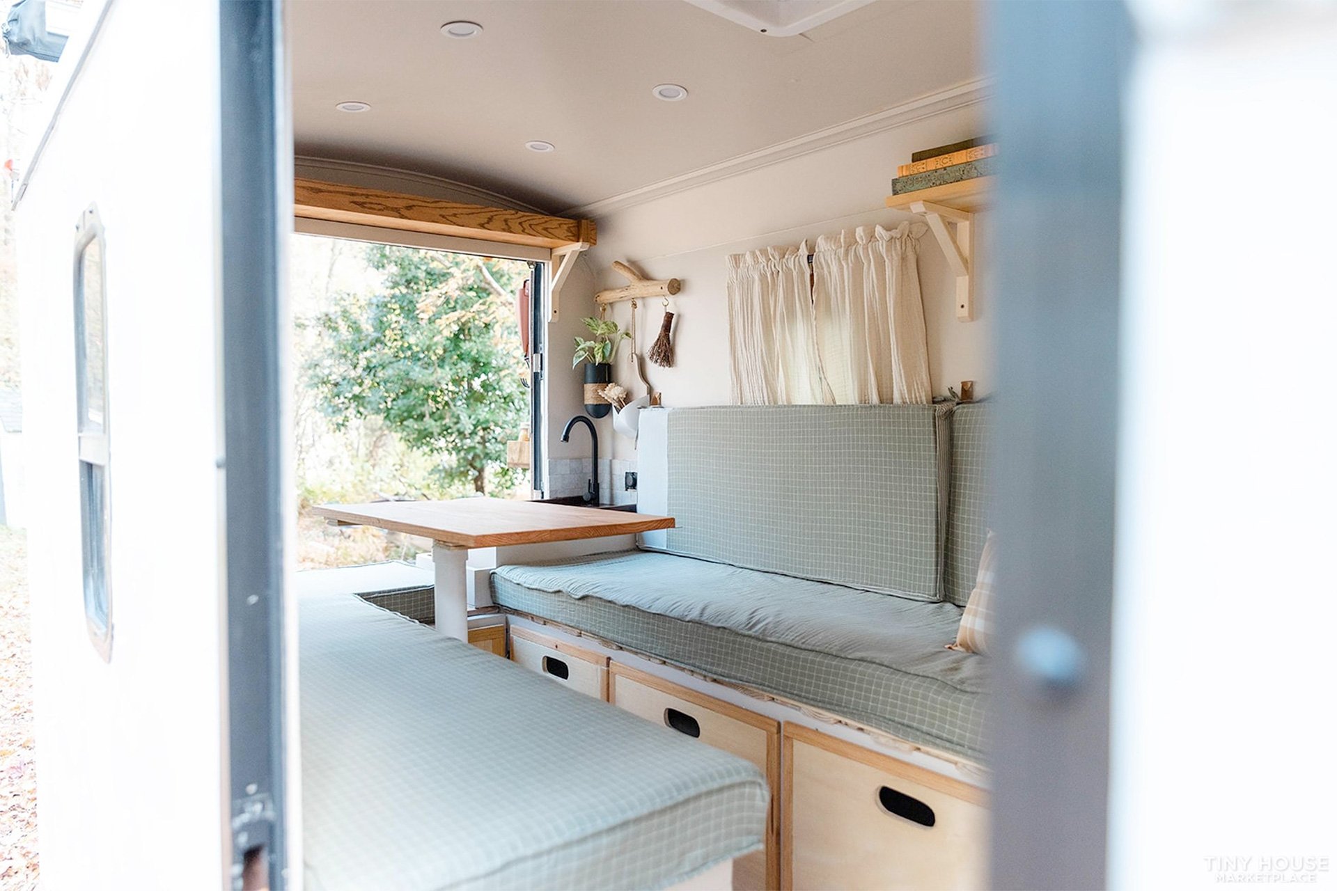 Ramblenook Camper Tiny House Bench Seating