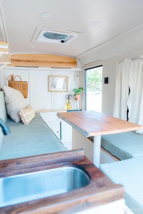 Ramblenook Camper Tiny House Dining Table