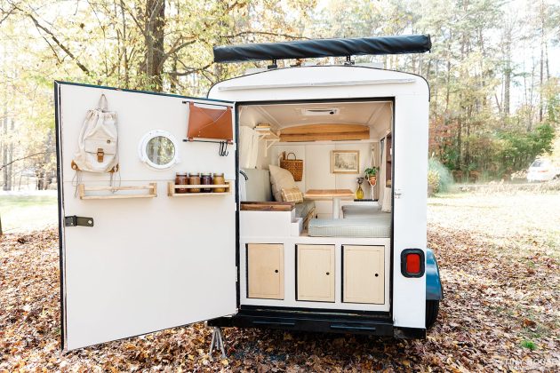 Ramblenook Camper Tiny House Storage Space