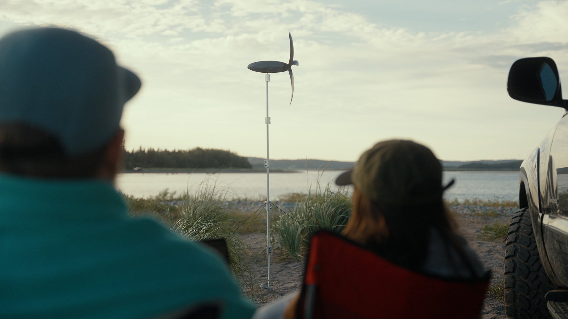 Shine 2.0 Portable Wind Turbine Camping Mount