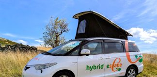 Toyota Prius-powered Camper Minivan