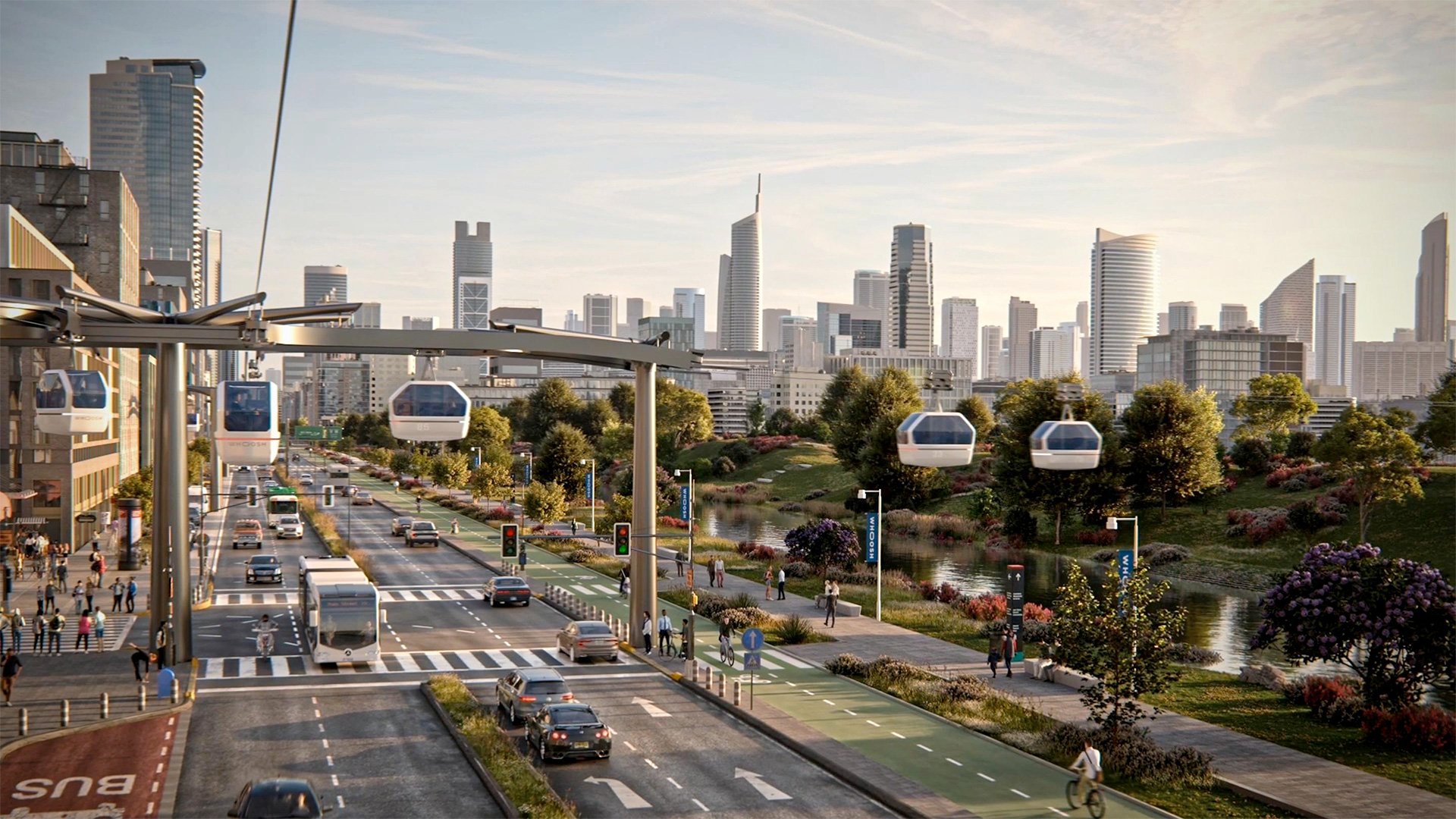 Whoosh Modular Urban Transit System