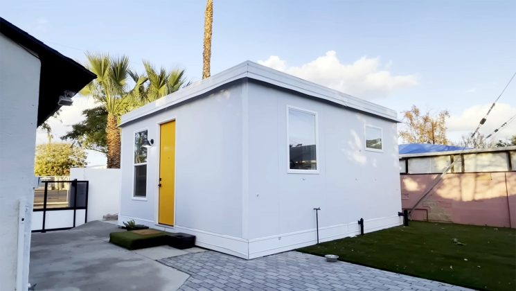 Boxabl Casita Tiny Home Backyard Guest House