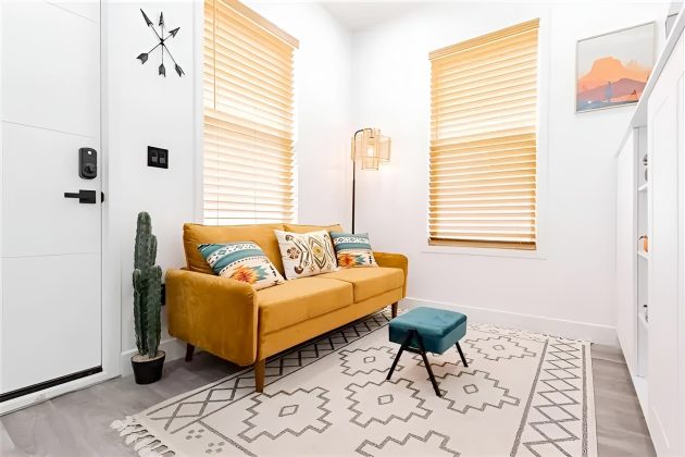Boxabl Casita Tiny Home Couch