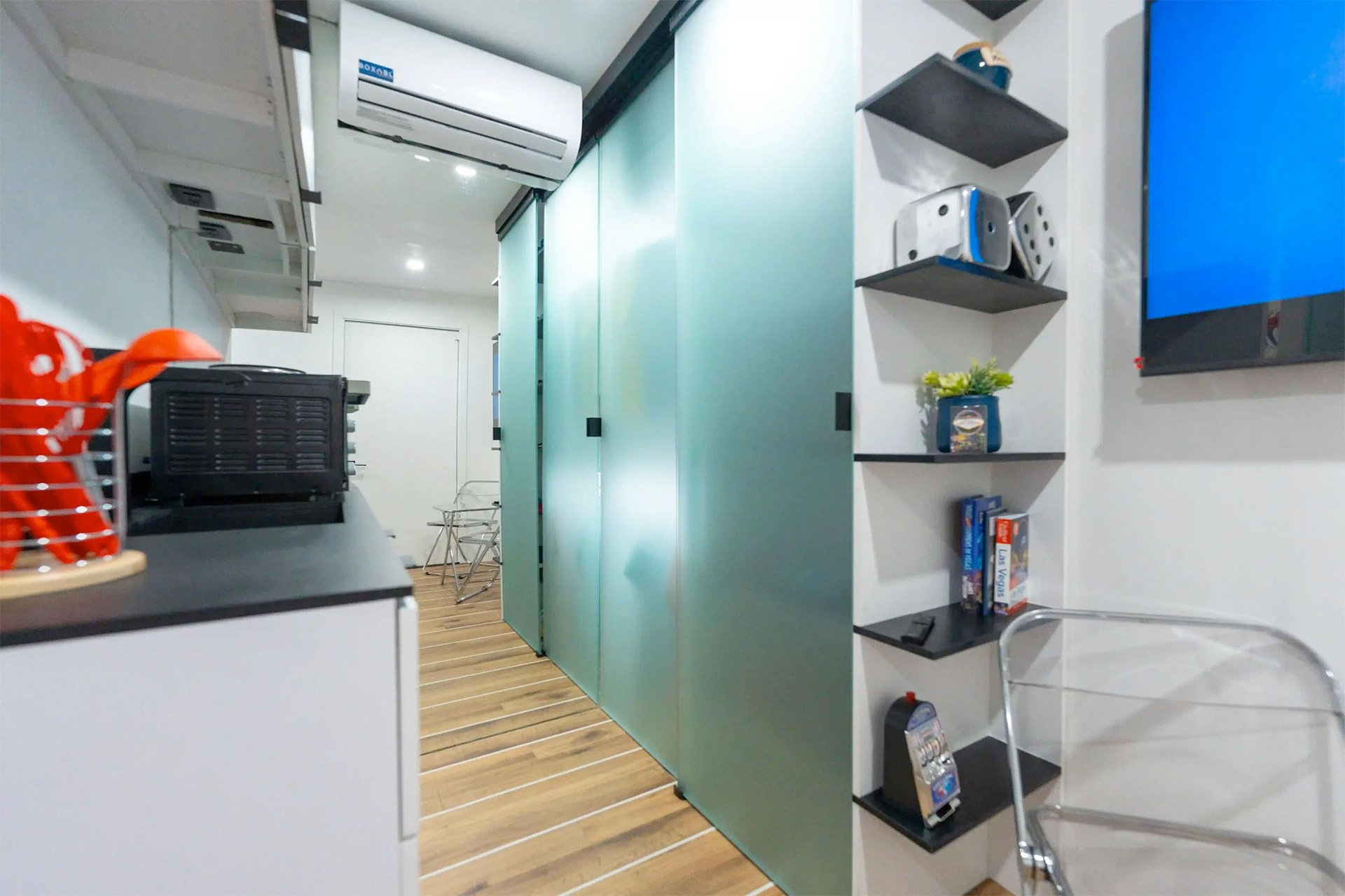 Boxable Baby Box Foldable Tiny Home Kitchen